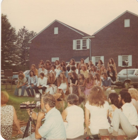 1976 Graduation.  Photo by Bob Stirners Mother