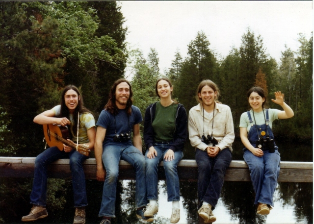 Hippies on Bridge